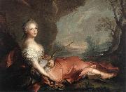 NATTIER, Jean-Marc Marie Adelaide of France as Diana sg oil